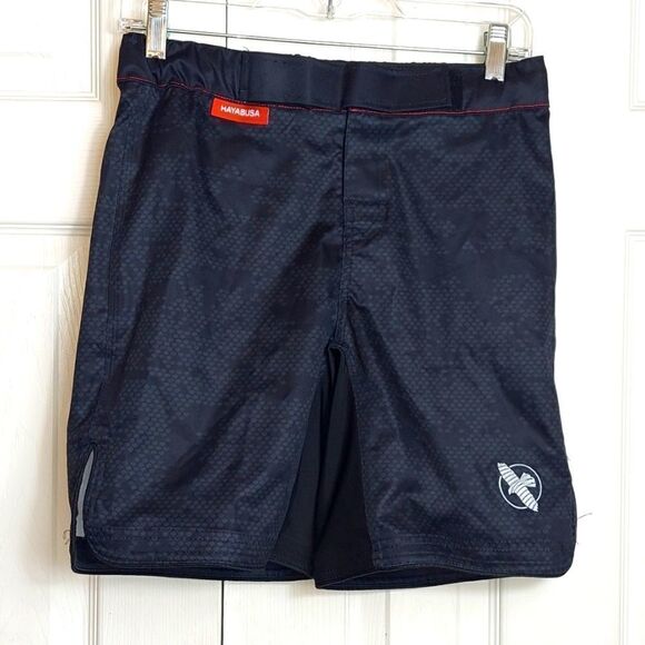 Hayabusa Black Hexagon Fight Shorts Sz XL - Picture 2 of 8